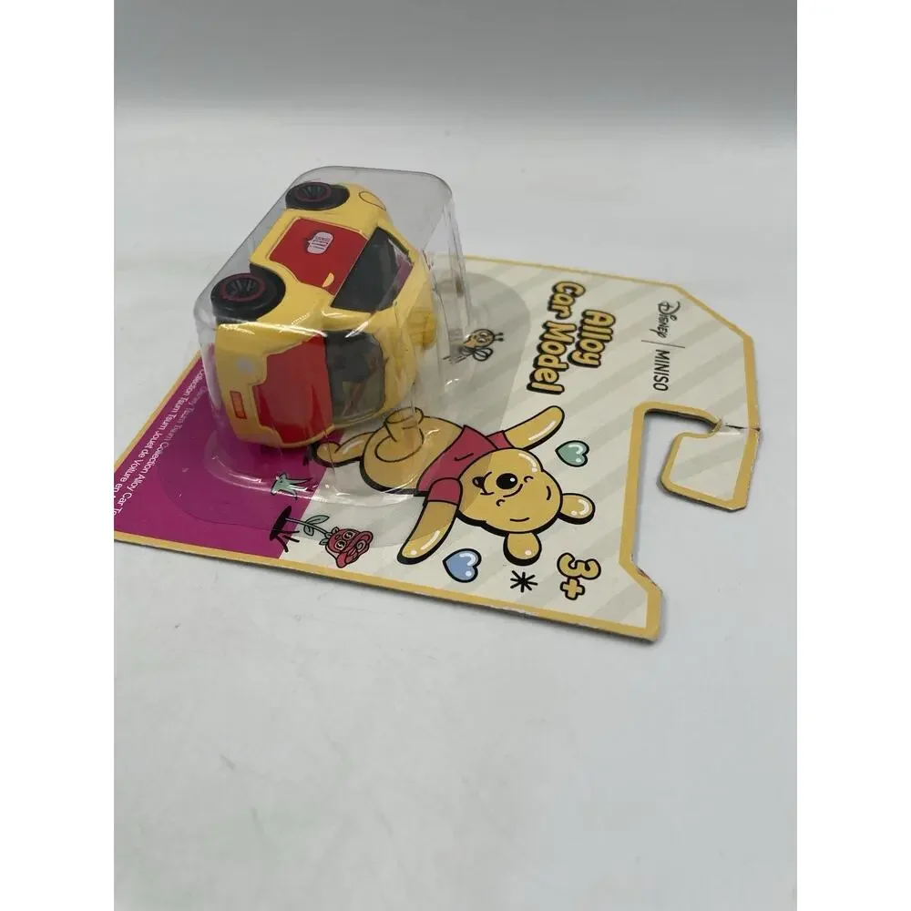 Disney Miniso Winnie The Pooh Alloy Car Model Sealed